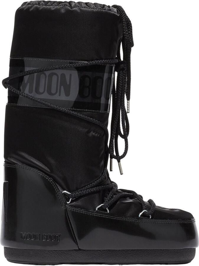 MOON BOOT Snowboots Dames Icon Glance 35 38 Textiel Zwart