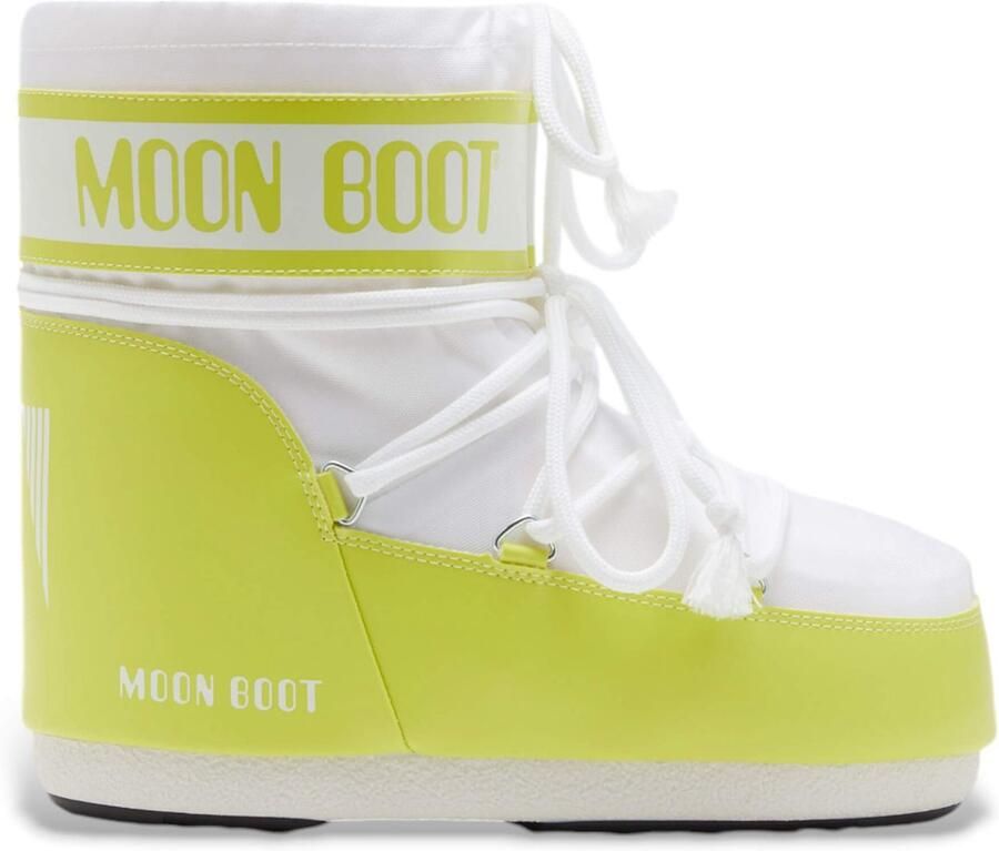 Moon Boot Snowboot Women Icon Low Nylon Cyber Lime White