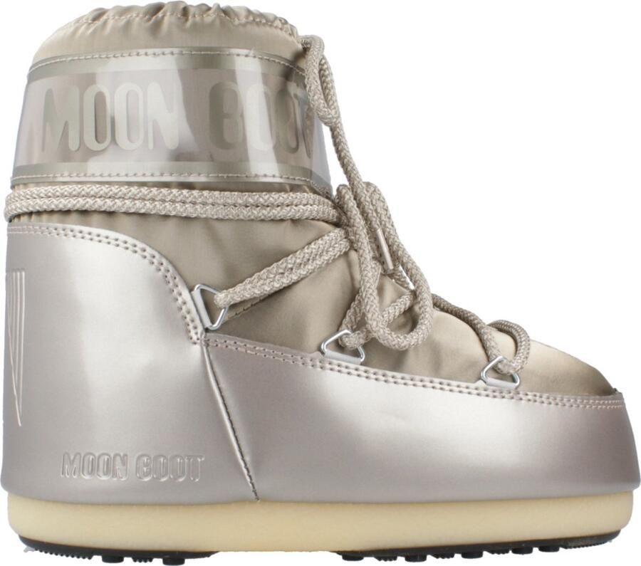 Moon Boot Icon Low Glance Jeugdsneeuwlaarzen Bruin Kinderen
