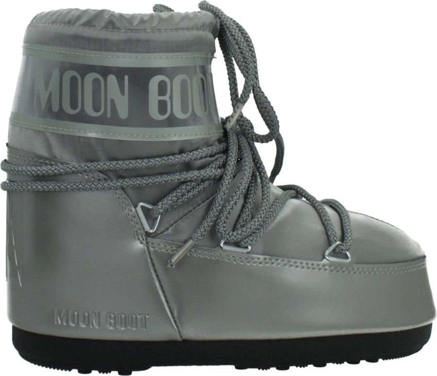 Moon boot Icon Low Glance snowboot met waterafstotende coating en metallic finish - Foto 2