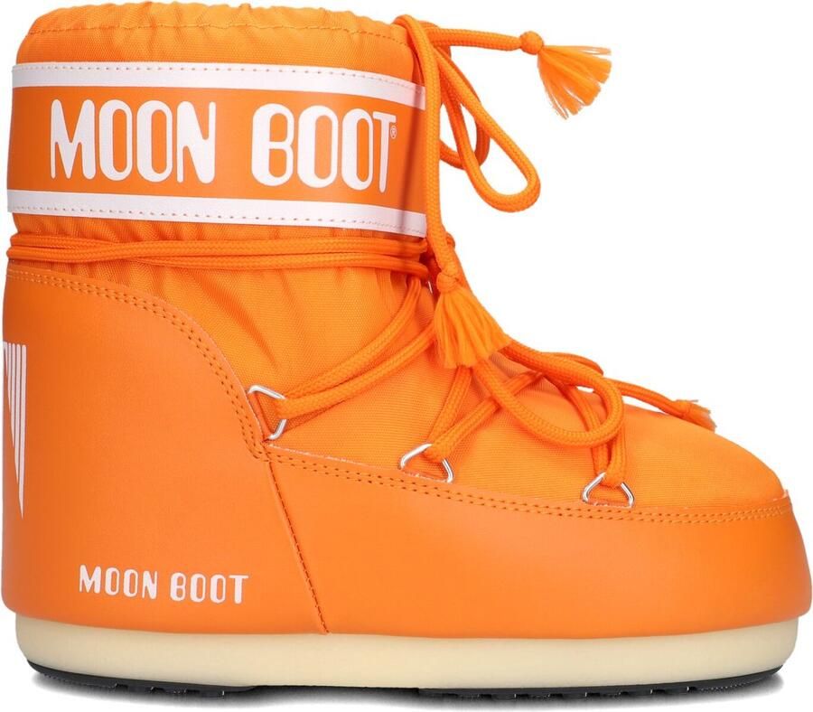 MOON BOOT Snowboots Icon Low Nylon Maat: 39 41 Materiaal: Textiel Kleur: Oranje