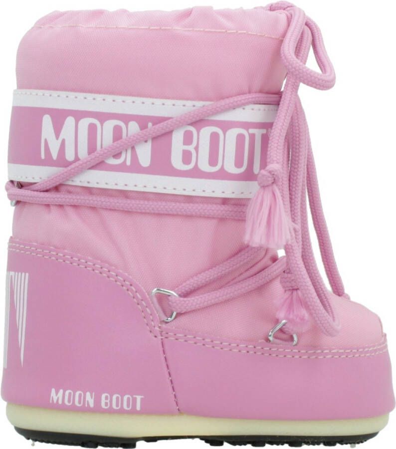 Moon Boot Icon Mini Nylon Laarzen Roze Jongen