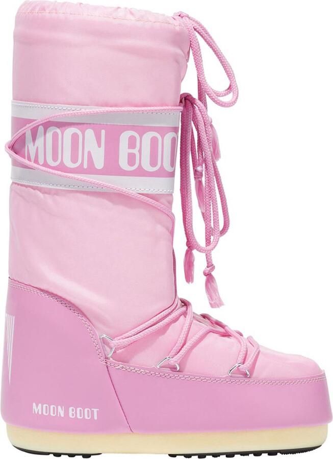 Moon Boot Icon Nylon Laarzen Roze Jongen