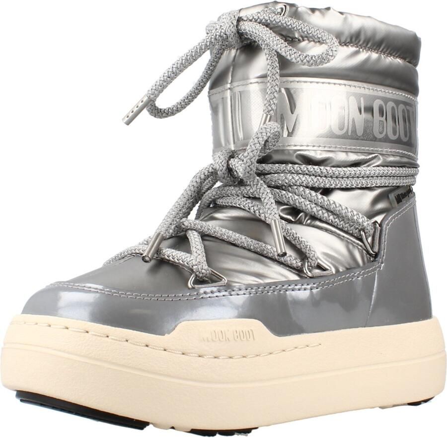 Moon Boot Jr Park Boot Boots Meisjes Zilver