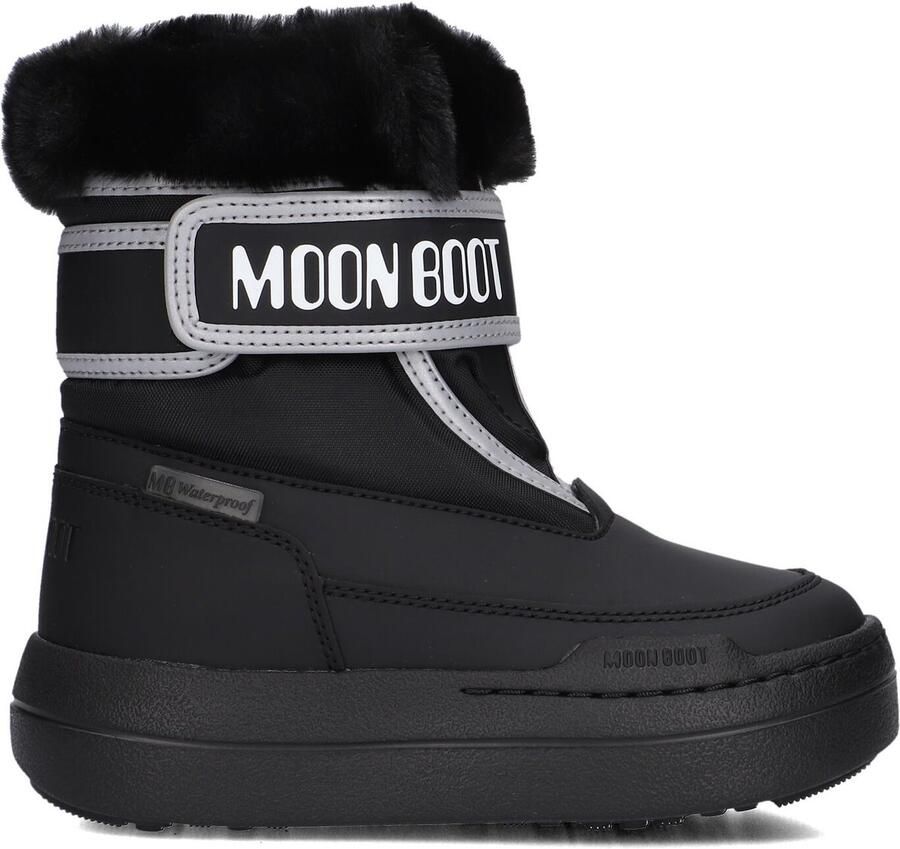 Moon Boot Jr Park Strap Boots Meisjes Zwart