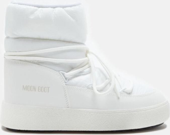 Moon Boot L Track Low Wit Nylon Snowboots Dames