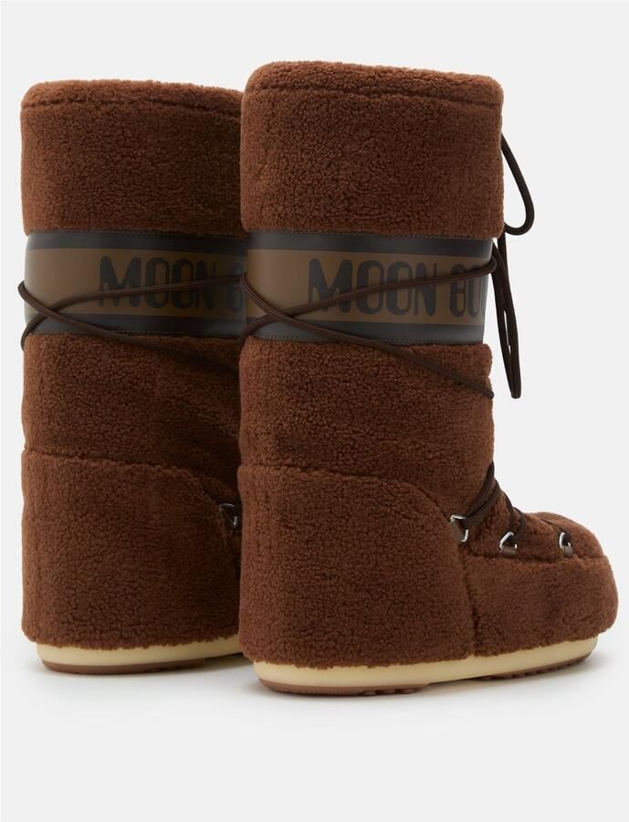 Moon Boot Laarzen Bruin Mb Icon Fleece Boots Bruin 80d1403080