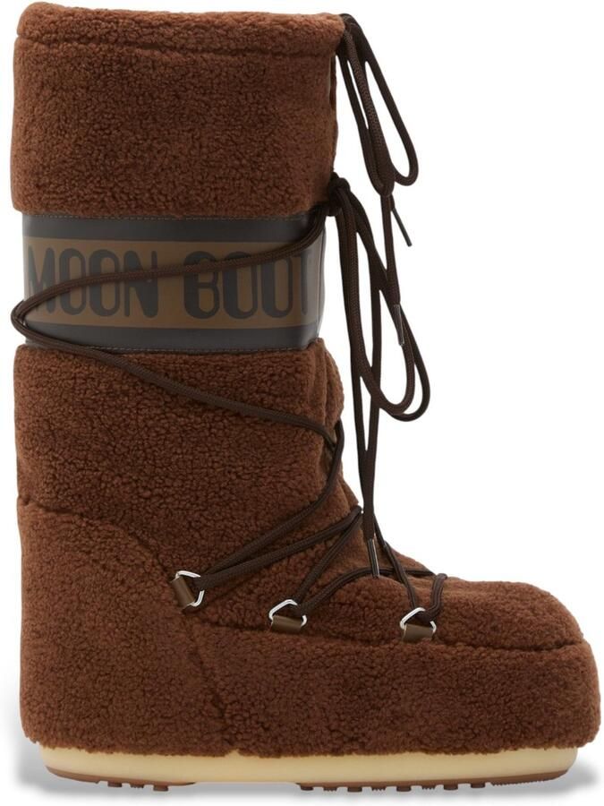Moon Boot Laarzen Bruin Mb Icon Fleece Boots Bruin 80d1403080 - Foto 2