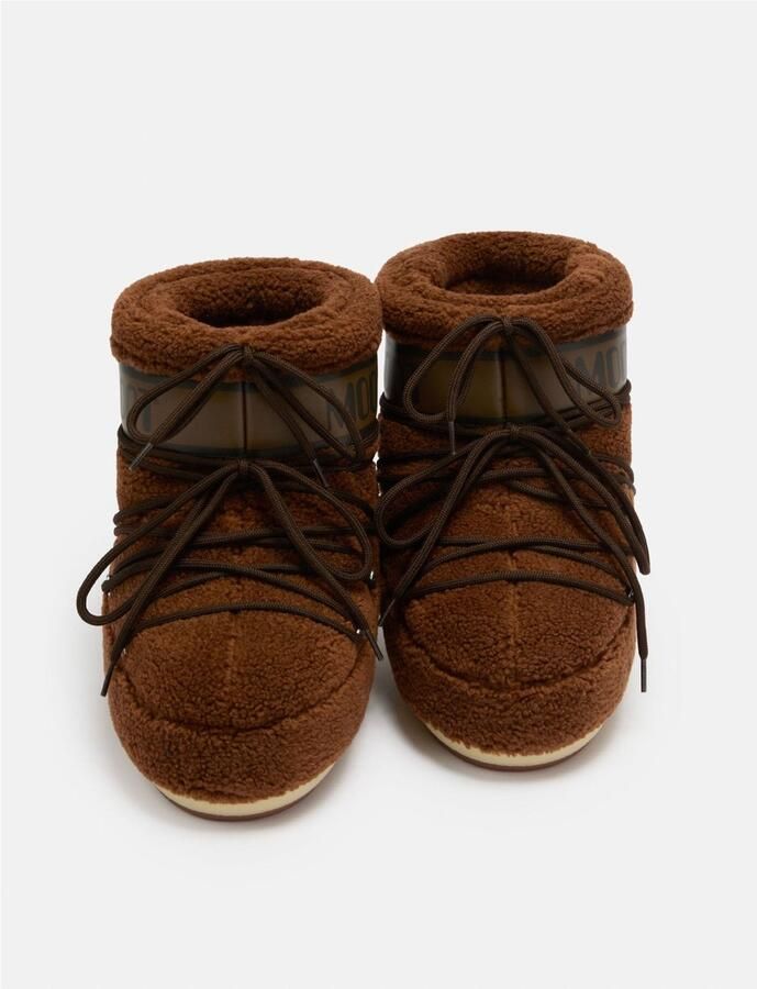 Moon Boot Laarzen Bruin Mb Icon Low Fleece Boots Bruin 80d1409700