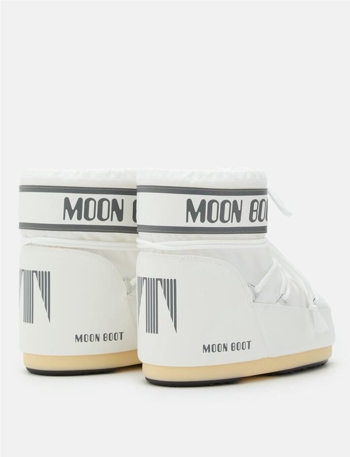MOON BOOT Snowboots Dames Icon Low Nylon Maat: 42 44 Materiaal: Textiel Kleur: Wit - Foto 6