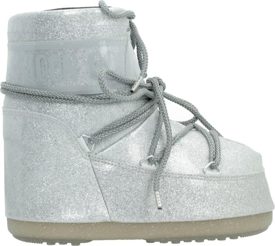 Moon boot Iconische Winterlaarzen Laag Glit Stijl Gray Dames