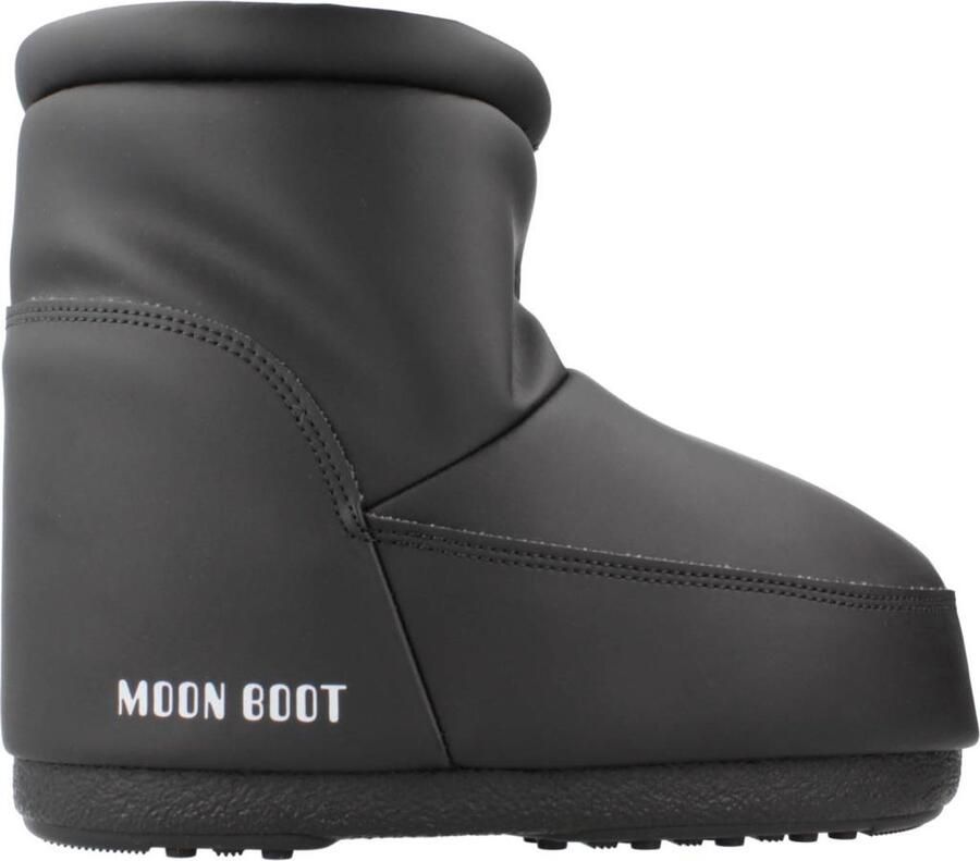 Moon boot Stijlvolle zwarte enkellaarzen voor heren Black Heren