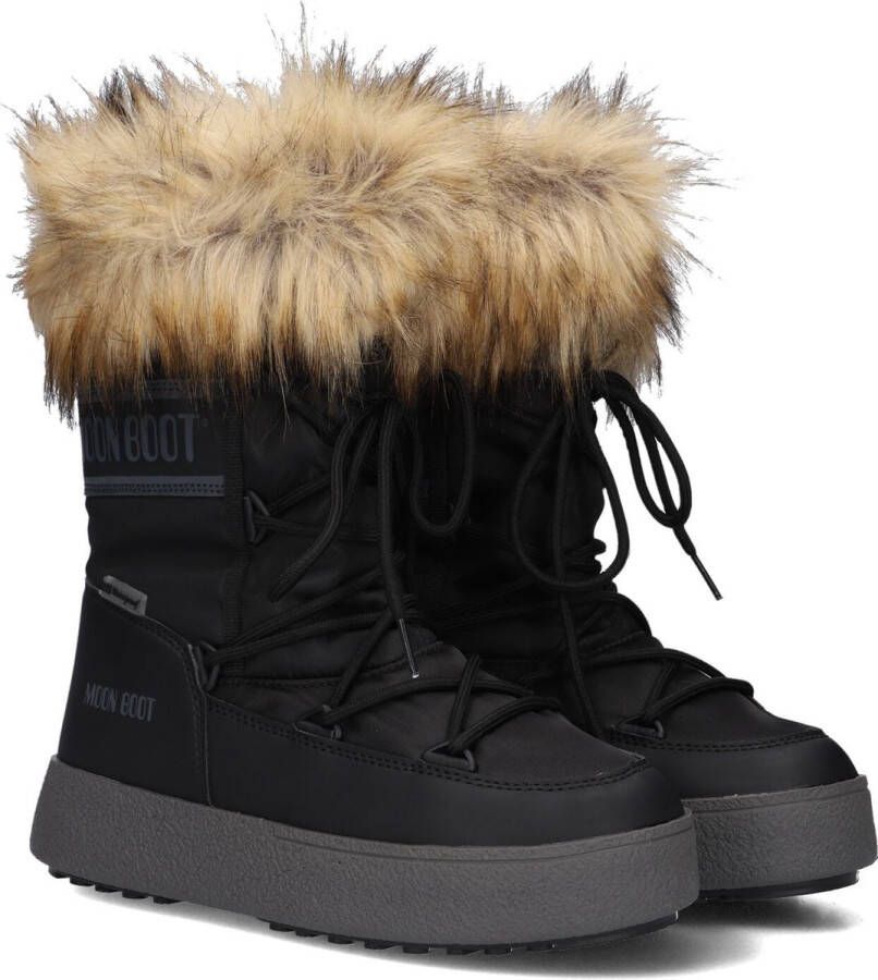 MOON BOOT Snowboots Dames Mb Ltrack Monaco Low Maat: 39 Materiaal: Textiel Kleur: Zwart