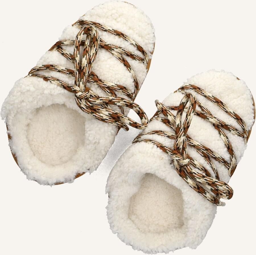MOON BOOT Vachtlaarzen Dames Mule Shearling Maat: 39 40 Materiaal: Suède Kleur: Cognac - Foto 3