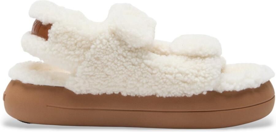 Moon Boot Off White Mb Shearling Sandal Sandalen Off White 80d2420020