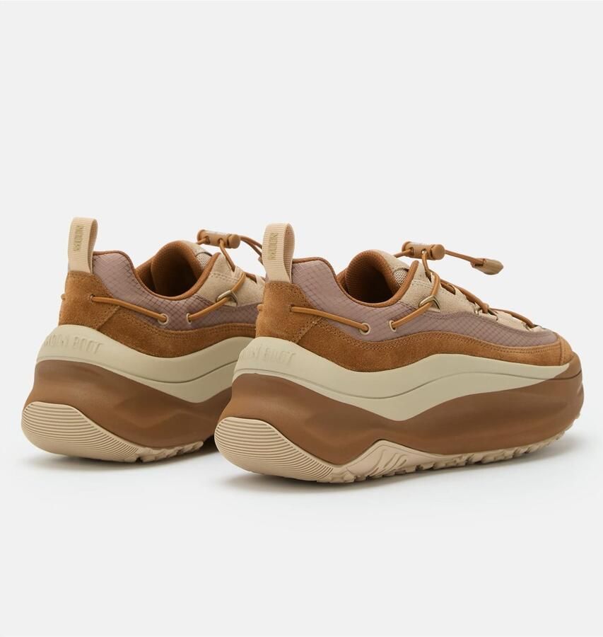 Moon Boot Schoenen Bruin Mb Moon247 Xlace Sneakers Bruin 80d2490090 - Foto 1