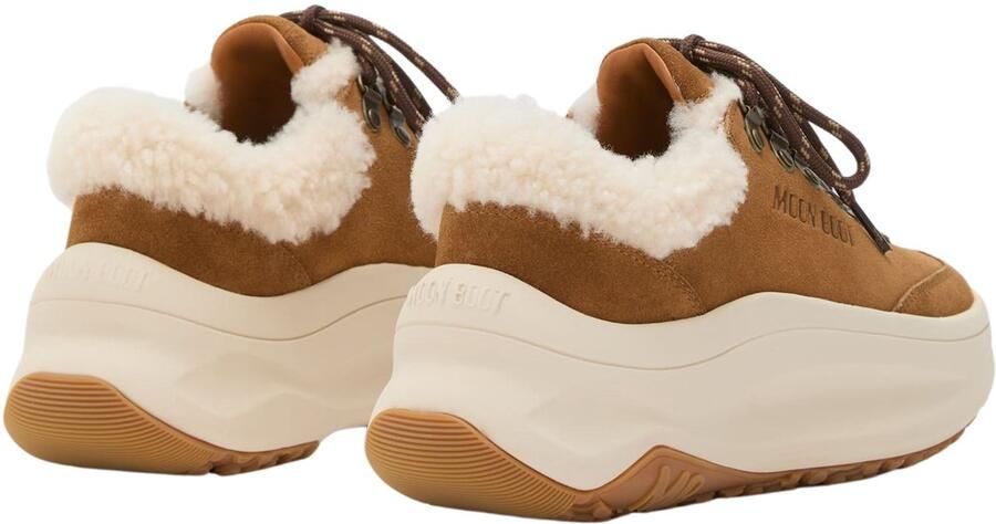 Moon Boot Schoenen Cognac Mb Moon247 City Shearling Sneakers Cogna d2490040