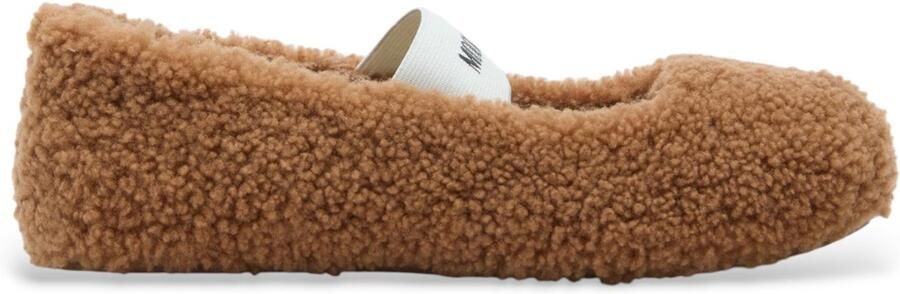 Moon Boot Schoenen Cognac Mb Shearling Ballerina's Cogna d2400010