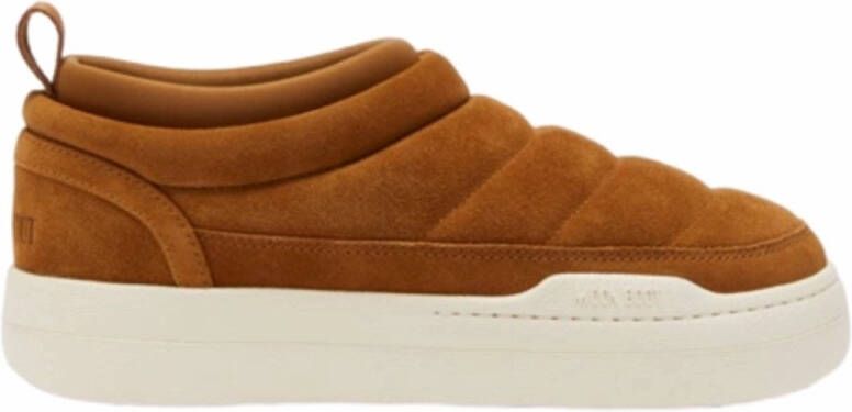 Moon Boot Sneaker Unisex Park Soft Suede Cogna