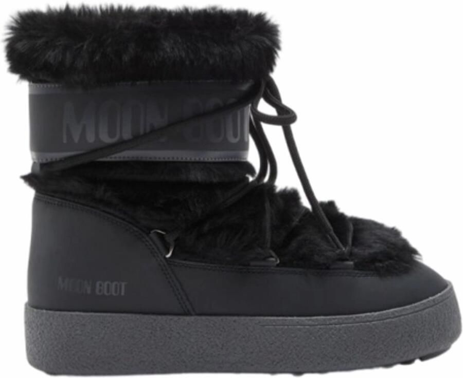 MOON BOOT Snowboots Dames Ltrack Faux Fur Maat: 37 Materiaal: Textiel Kleur: Zwart - Foto 6