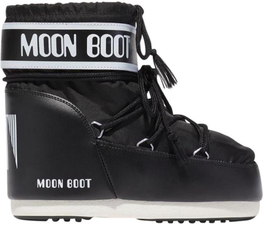 MOON BOOT Snowboots Dames Icon Low Nylon 42 44 Textiel Zwart