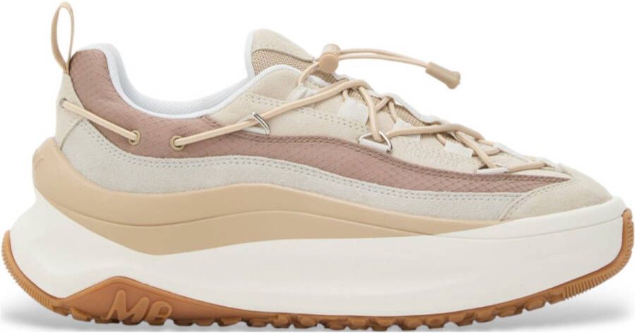 Moon Boot Moon247 Xlace beige leren pantoffels