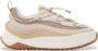 Moon Boot Moon247 Xlace beige leren pantoffels - Thumbnail 1