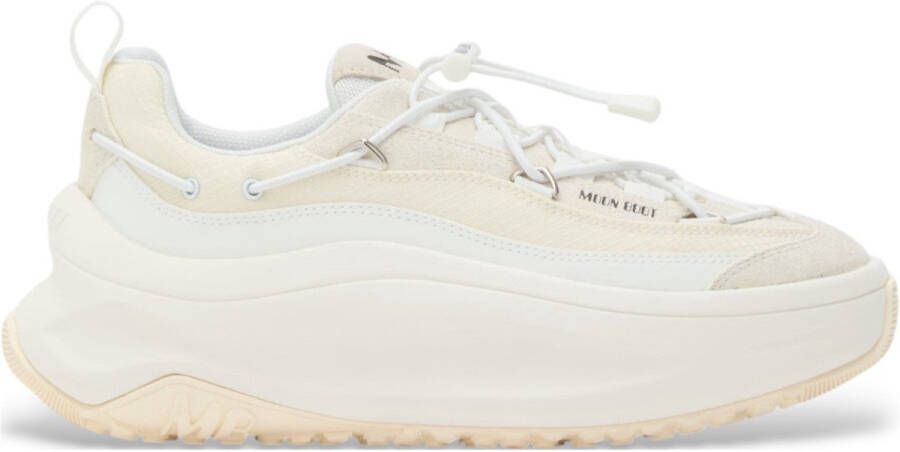 Moon Boot Witte sneaker Moon247 van leer en stof