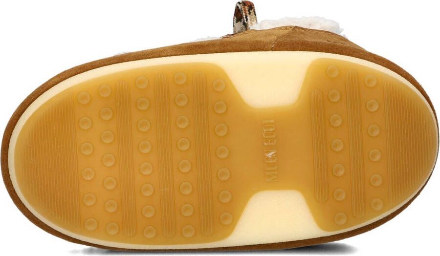 Moon Boot Mule Shearling Laarzen Suède Dames Cognac