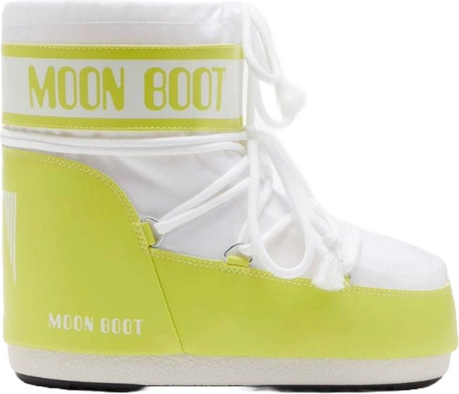 Moon Boot Snowboot Icon Low Nylon Cyber Lime White