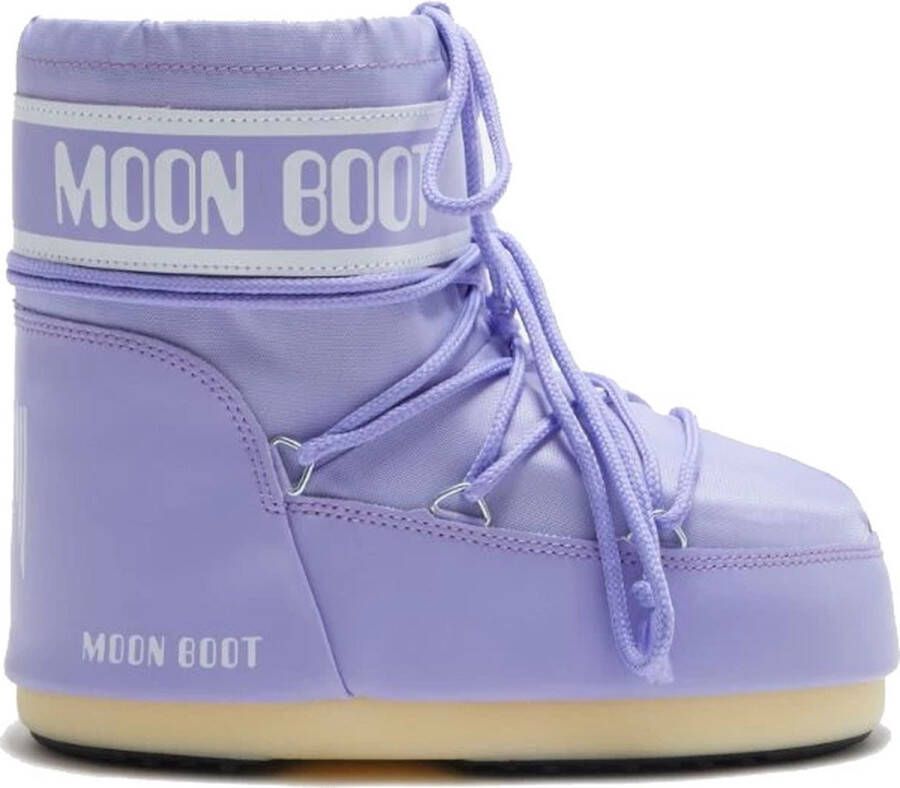 Moon boot Klassieke Korte Nylon Cuff Moon Winterlaarzen Purple Dames - Foto 1