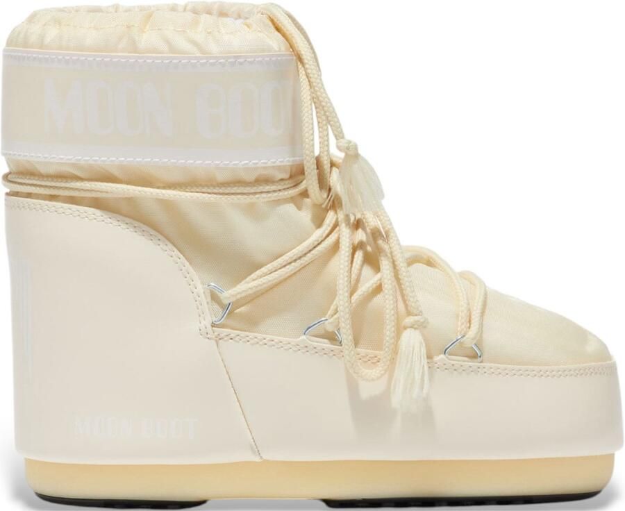 Moonboot Enkellaarzen Moon Boot Mb Icon Low Nylon Boots Creme 80d1409340 in beige