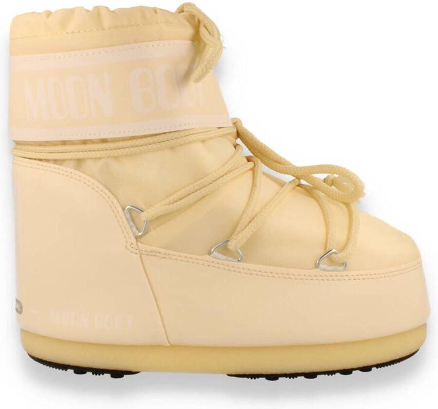 MOON BOOT Snowboots Dames Icon Low Nylon Maat: 39 41 Materiaal: Textiel Kleur: Beige