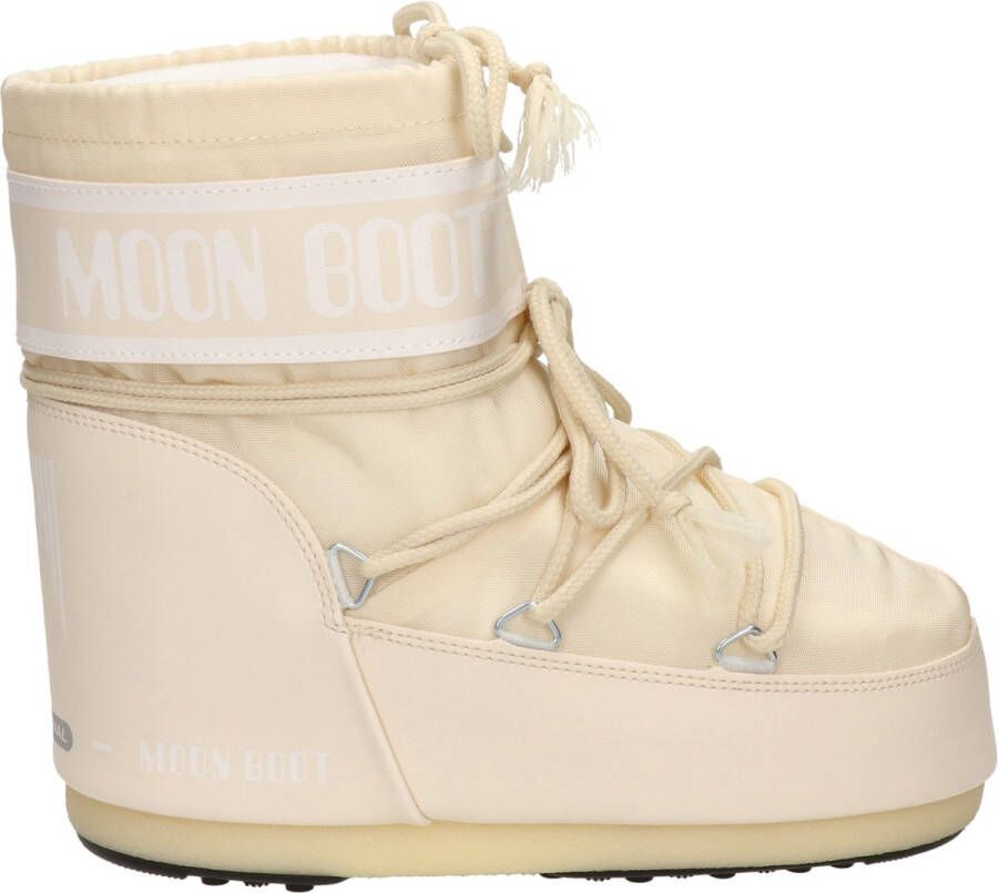 Moonboot The Original MOON BOOT Icon Low Nylon Snowboots Sneeuwlaarzen Dames Beige