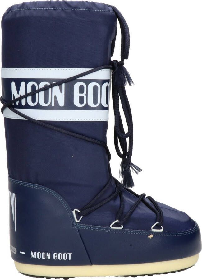 Moon boot Blauwe Lifestyle Icon Nylon Laars Blue Dames