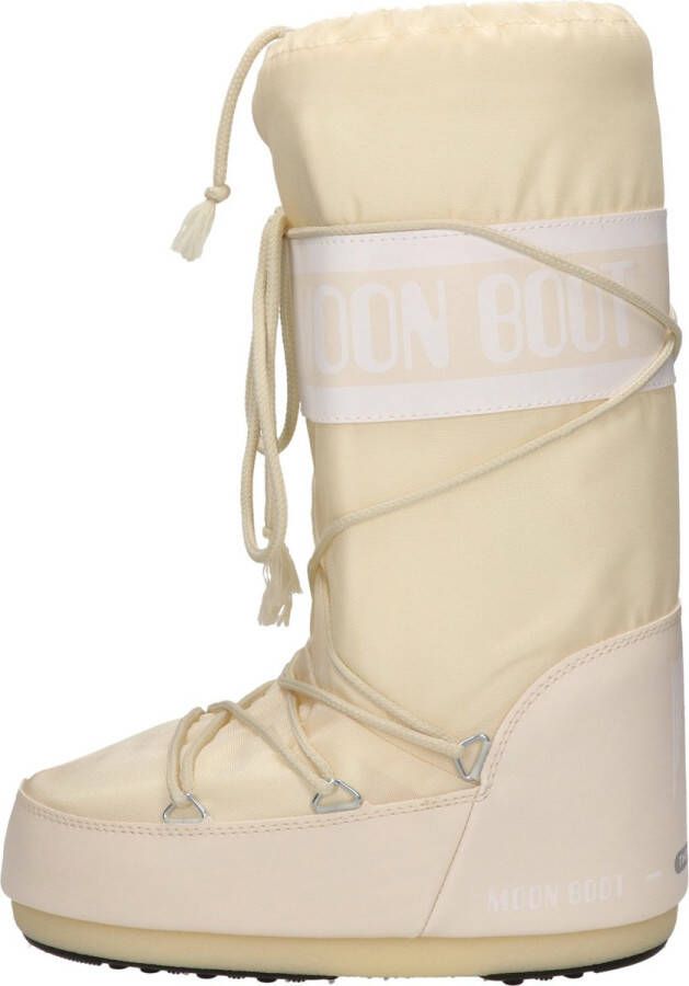 Moon boot Nylon laarzen in crème Beige Dames