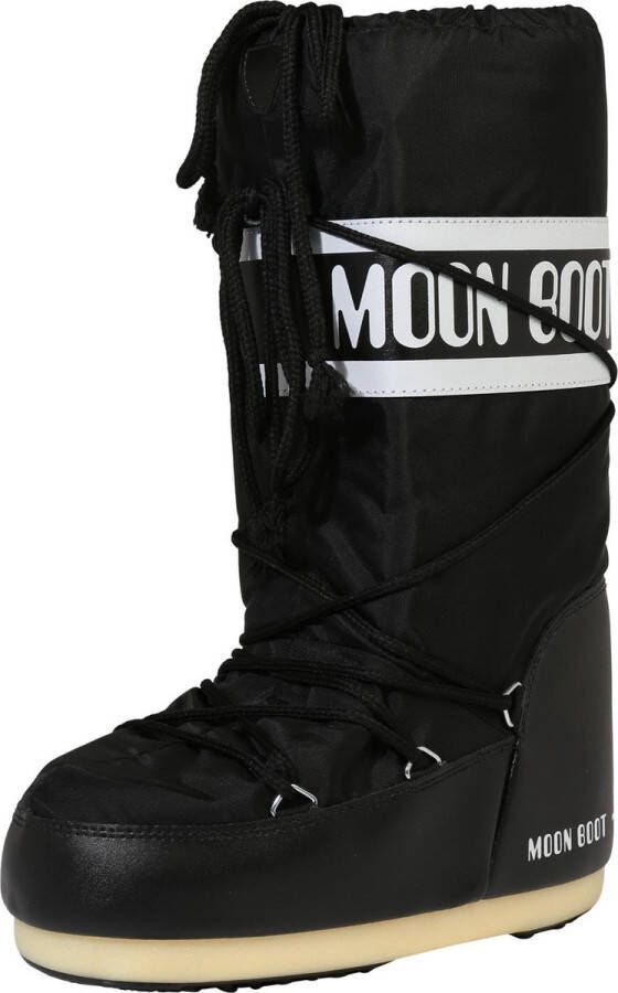 MOON BOOT Snowboots Dames Mb Icon Nylon Maat: 39 41 Materiaal: Textiel Kleur: Zwart - Foto 3