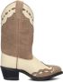 City Western Mr8198 Cowboylaarzen Western Laarzen Meisjes Bruin - Thumbnail 1
