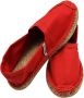 Mora Espadrille junior kleur rood zomer schoen zomerschoen junior kinderschoen - Thumbnail 1