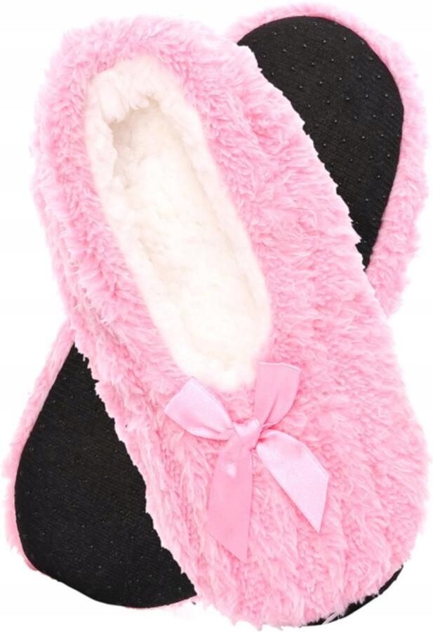 Moraj Dames Pantoffels Roze Strik
