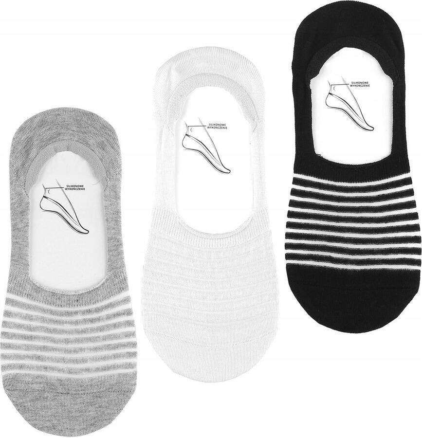 Moraj Serie Lage Ballerina Sokken 3 paar Katoen