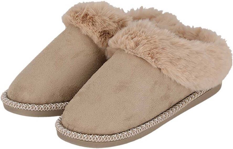 Morethansocks Instap pantoffel Teddy Dames t m 42 instap pantoffels dames sloffen Dames pantoffels