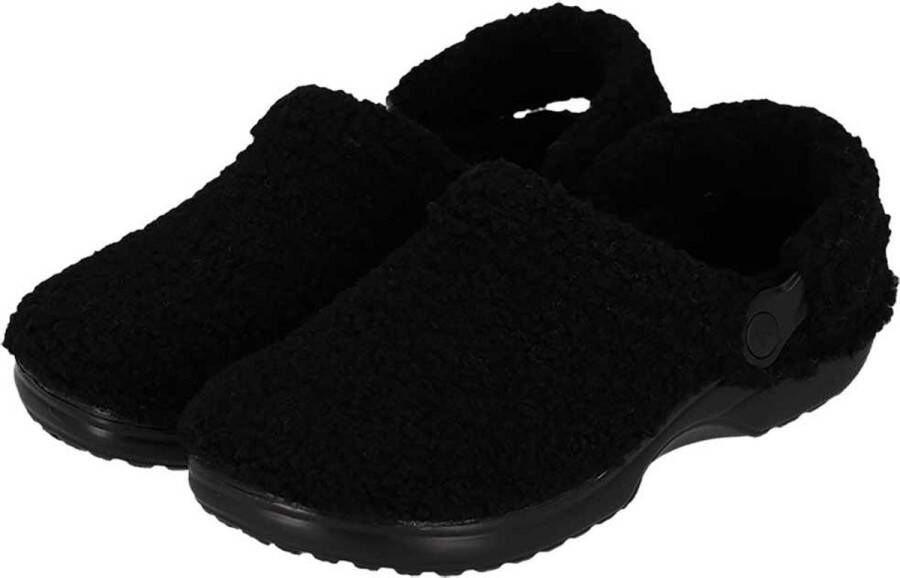 Morethansocks Klomp pantoffels dames Teddy t m 42 Dames pantoffels Dames klomp pantoffels dames sloffen dames