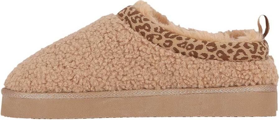 Morethansocks Dames sloffen Mules Teddy t m 42 Beige Sloffen dames Muiltjes