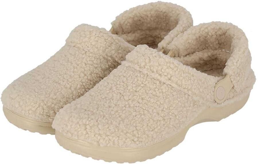 Morethansocks Klomp pantoffels dames Teddy t m 42 Dames pantoffels Dames klomp pantoffels dames sloffen dames