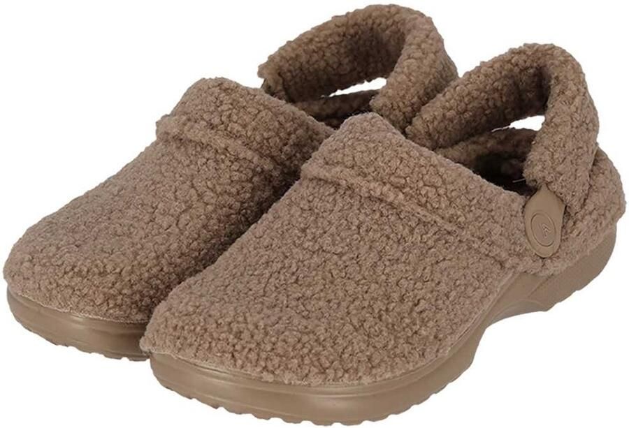 Morethansocks Klomp pantoffels heren Teddy Sloffen heren pantoffels