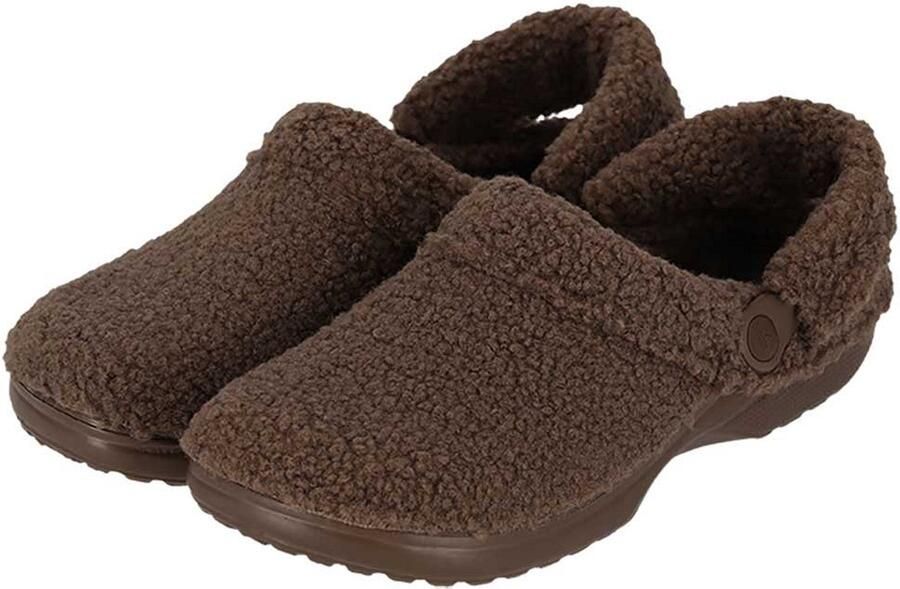 Morethansocks Klomp pantoffels heren Teddy Sloffen heren pantoffels