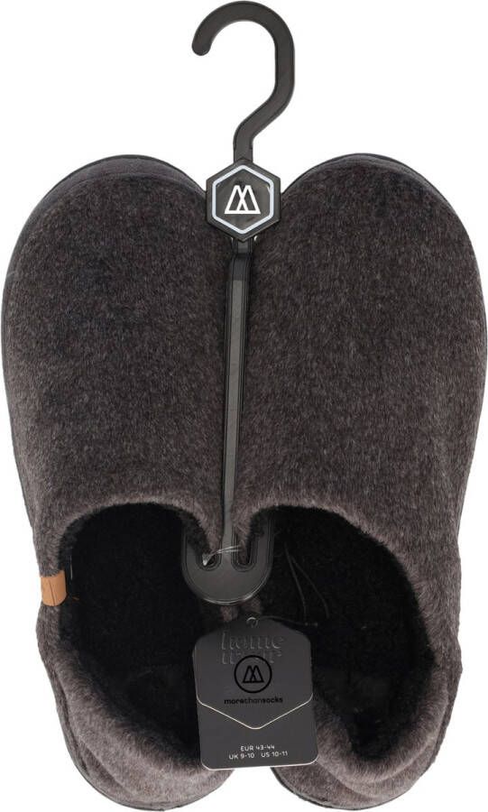 Morethansocks Pantoffel Heren Omvouwbaar hielstuk