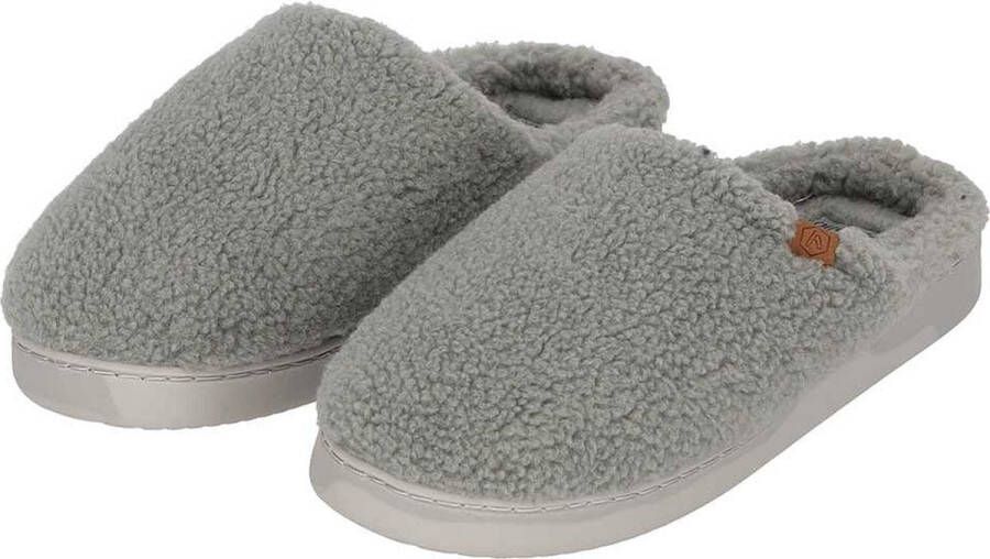 Morethansocks Pantoffels heren teddy wol