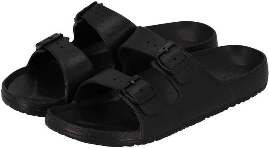 XQ Sandalen dames Gespsluiting Waterbestendig Slipper dames Sandalen lage hak dames Sandalen zomer